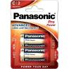 Panasonic - pro power pila alcalina c lr14 blister*2 - 1