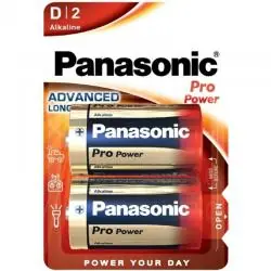 Panasonic - pro power pila alcalina d lr20 blister*2