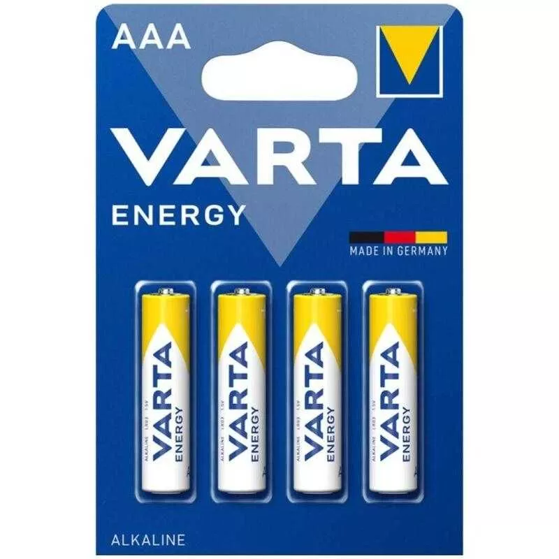 Varta - energy pila alcalina aaa lr03 blister*4