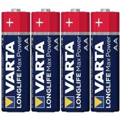 Varta - max power pila alcalina aa lr6 retractil*4