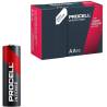 Caja de 10 pilas Procell Intense Power AA con una pila