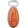 Diablo picante - abridor con forma vagina natural - 1