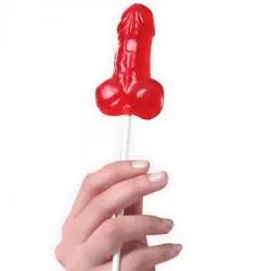Secretplay - piruleta pene gominola fresa