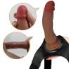 Detalles del dildo del Pretty Love Kyton en tono de piel morena