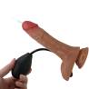 Chorro del dildo del arnés Pretty Love con la pera