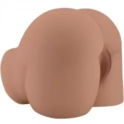 Crazy bull - bernace trasero vibrador con vagina y ano realístico natural control remoto