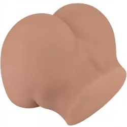 Crazy bull - bernace trasero vibrador con vagina y ano realístico natural control remoto