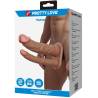Pretty love - yairon funda para pene doble con extensión de 4 cm mulato - 6
