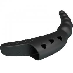 Pretty love - jordin vibrador de dedo 10 vibraciones negro