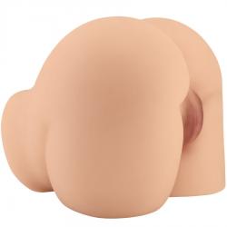 Crazy bull - rolonda trasero vibrador con vagina y ano realístico natural