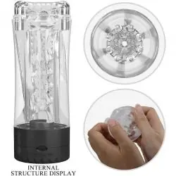 Pretty love - tamara masturbador masculino vibrador multivelocidad negro