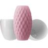 Pretty love - athena eros masturbador masculino silicona rosa - 3