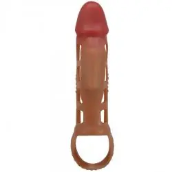 Pretty love - preston funda para pene con vibración de 18 cm