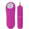 Tanga Baile con bala vibradora y mando fucsia, bala y mando