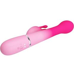 Pretty love - dejon vibrador rabbit 3 en 1 multifunción rosa - - 6