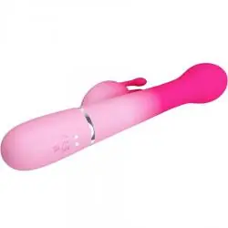 Pretty love - dejon vibrador rabbit 3 en 1 multifunción rosa
