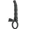 Pretty love - tatum anillo vibrador pene con plug 10 vibraciones negro - 1