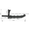 Pretty love - tatum anillo vibrador pene con plug 10 vibraciones negro - 5