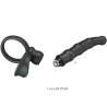 Pretty love - tatum anillo vibrador pene con plug 10 vibraciones negro - 6