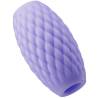 Masturbador Pretty Love Athena Eros morado con rombos en relieve
