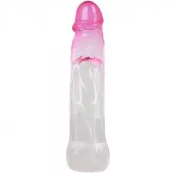 Pretty love - neron funda realística alargadora de 6 cm para pene rosa