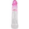 Pretty love - neron funda realística alargadora de 6 cm para pene rosa - 1