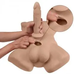 Silexd - apollo l torso realístico masculino caramelo Silexd - apollo l torso realístico masculino caramelo