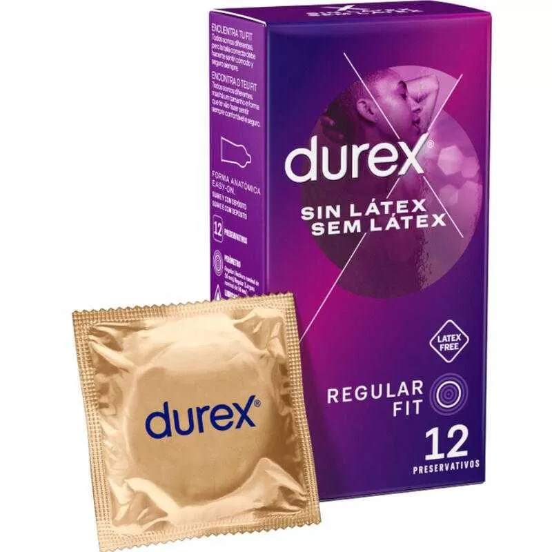 Durex preservativos sin latex 12 uds