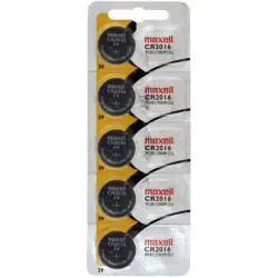Maxell - pila boton litio cr2016 3v blister*5