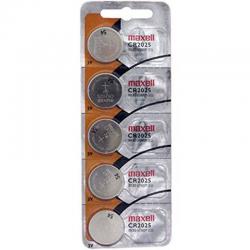Maxell - pila boton litio cr2025 3v blister*5