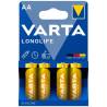Varta - longlife pila alcalina aa lr6 blister*4 - 1