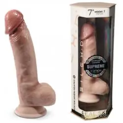 Silexd - pene realístico silicona premium termoreactivo 17.8 cm