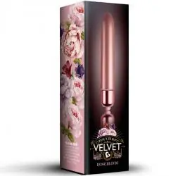 Rocks-off - bala vibradora touch of velvet rose bloom 10 velocidades Rocks-off - bala vibradora touch of velvet rose bloom 10 velocidades