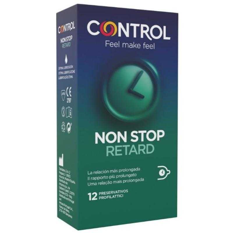 Control non stop retard preservativos 12 unidades