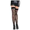 Leg avenue - medias worship me de encaje negro - 2