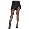 Leg avenue - mallas de red con lazo negro - 1