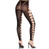 Leg avenue - medias opacas sin costuras con corte en los pies negro - 2