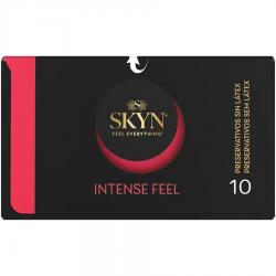 Skyn - preservativo intense feel textura con diseño ondulado 10 unidades