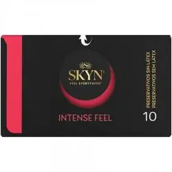 Skyn - preservativo intense feel textura con diseño ondulado 10 unidades