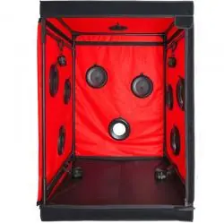Secret dome - kink club cabina scandale negro & rojo