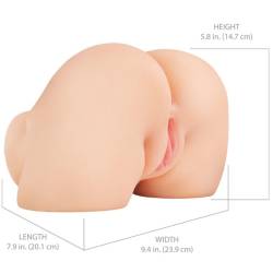 Pdx elite - shakethat ass masturbador vagina y ano realístico con vibración - - 5