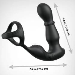 Anal fantasy elite collection - anillo y masajeador anal vibrador con control remoto - - 4