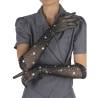 Subblime - 957469 guantes transparentes con brillo negro s/m - 1