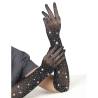 Subblime - 957469 guantes transparentes con brillo negro s/m - 3