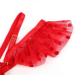 Subblime - 957506 conjunto sujetador y liga de encaje rojo s/m