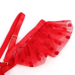 Subblime - 957506 conjunto sujetador y liga de encaje rojo - 5