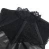 Subblime - 957544 vestido de cuero con cuello de encaje negro - 5