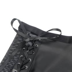 Subblime - 957582 conjunto sujetador y falda de cuero negro - - 6