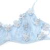 Subblime - 957629 conjunto sujetador y panties con bordados de flores celeste - 6