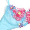 Subblime - 957643 conjunto sujetador y liguero con bordados de flores rosas - 6
